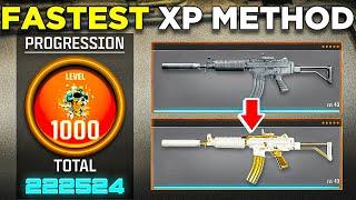 *NEW* FASTEST METHOD TO RANK UP in BLACK OPS 6!  (Max Weapon Levels and Prestige Fast) BO6 / Zombie