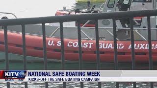 US Coast Guard kicks off National Safe Boating Week with safety campaign