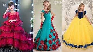 Trendy Baby Girl Frock Gown Designs | Net Frock design and Gown design for Baby Girls | Kids dresses