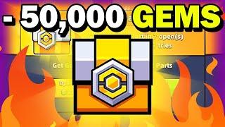 I WASTED 50,000 Gems Opening Tech Part Crates in Survivor.io