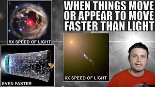 Why Do We See Things Traveling Faster Than Light? Superluminal Motion Explained