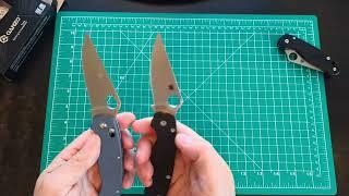 Head to Head - Spyderco Para 2 vs Ganzo G729