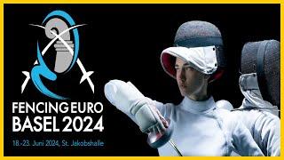 Basel 2024 - Day01 - Podium - Women's Epee & Men's Foil