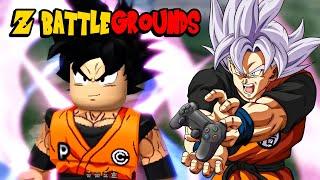 Goku Plays Z Battlegrounds | ROBLOX