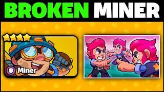 Maxed Miner is BROKEN in Doppelganger! | Squad Busters