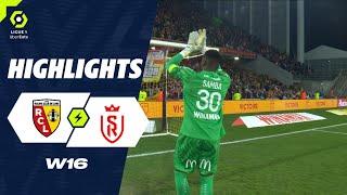 RC LENS - STADE DE REIMS (2 - 0) - Highlights - (RCL - SdR) / 2023-2024