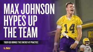 Max Johnson Brings the Energy