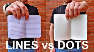 Which is The BEST Pocket Notebook? | DOTS vs LINES!