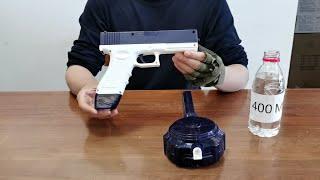 Glock Electric Water Gun Unboxing 2023 - Full Auto Water Pistol