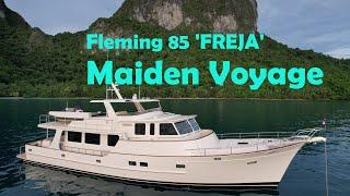 Fleming 85 'Freja' Maiden Voyage