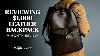 Thoughts on my Filson Journeyman leather backpack almost a year later!