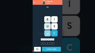 Wordbrain 2 Word Professional Travel Level 4 Walkthrough