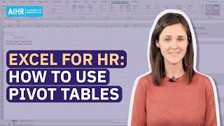 Excel For HR: How to Use Pivot Tables [2023]