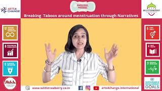 Rohini Vij, India on 'P4POSITIVE.P4PERIOD.' #Menstruation #Storytelling #SDGs