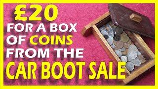 I Paid £20 For A Box of Coins From a Car Boot Sale  - Was it Worth it?