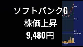 ソフトバンクグループ、株価、孫正義