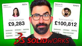 How Much Money Can You ACTUALLY Earn With Solidworks? (Testing Fiverr Freelancers)