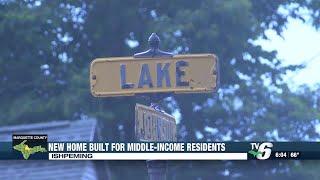 New home built for middle-income residents in Ishpeming