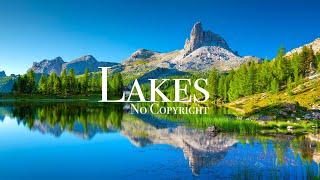 Lakes Stock Footage | No Copyright Nature Shots | Royalty free drone shots | free stock videos