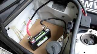 StarkPower, 12V "Ultra" Lithium Starter Battery Demo on BMW 328