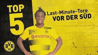 Top 5 Last-Minute Borussia Dortmund Home Goals! | ️| Batshuayi, Dede and Co.