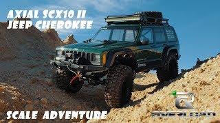 RC Truck Adventure - Upgraded Axial SCX10 II Jeep Cherokee