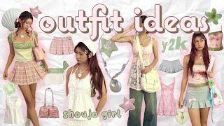 OUTFIT INSPO  shoujo girl, y2k, coquette inspired | summer outfit ideas 𓇼