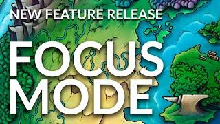 Focus Mode - New World Anvil Worldbuilding feature release