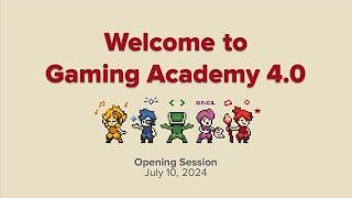 Gaming Academy 4.0 - Introduction