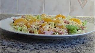 AIVE TV - Chicory ham & mandarin salad #chicory #salad #saladrecipe