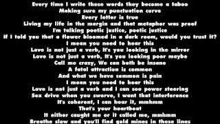 Kendrick Lamar Ft. Drake - Poetic Justice - Lyrics