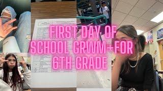 First day of school grwm+for 6th grade ️￼