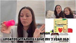 What vitamins I Give My Toddler With Autism | Vitamins For Autistic child