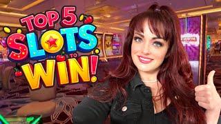 The Top 5 Slots to Play! Any Casino! By Real Gambler! All Bet Sizes, Any Denominations!