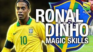 Ronaldinho - Magic Skills & Gols pela Seleção Brasileira | HD