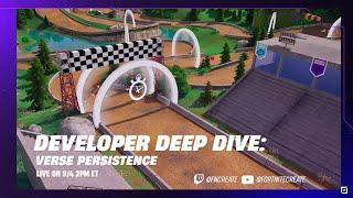 Developer Deep Dive - Verse Programming