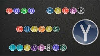 Como hacer Chapas y un llavero