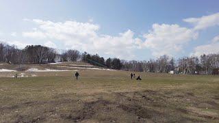 [4K]Strolling in Tsukisamu Park under the pleasant sunlight | Sapporo Hokkaido Japan[Binaural ASMR]