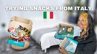 Trying Snacks from Italy  🫣 -Try Treats