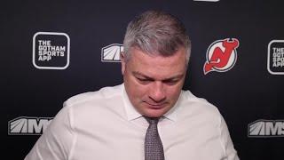 Sheldon Keefe's pre-game comments before Devils at San Jose