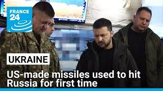 Ukraine hits Russia with US-made missiles for first time on war's 1,000th day • FRANCE 24 English