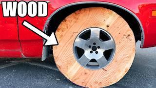 Can You Drive On Wood Wheels?