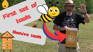 Beekeeping Beehive tools. First set of beekeeping tools from Beecastle