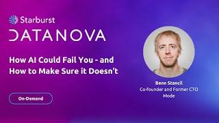 How AI can fail you, and how to make sure it doesn't | Datanova 2024