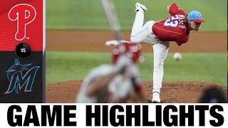 Phillies vs. Marlins Game Highlights (7/16/22) | MLB Highlights