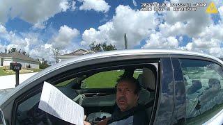 Stuttering John Melendez PULLED OVER!  BODY CAM FOOTAGE!