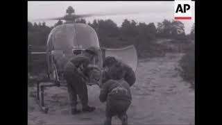 Fairey Ultra-light Helicopter evacuation demonstration