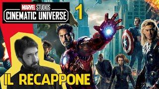 Il RECAPPONE del MARVEL CINEMATIC UNIVERSE - FASE 1