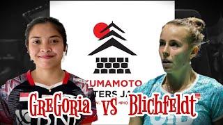 Gregoria Mariska vs Mia Blichfeldt | Perempat Final Kumamoto Masters Japan 2024 Badminton