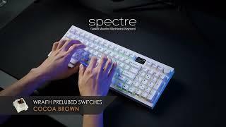 Tecware Spectre 75/96 - Typing Test